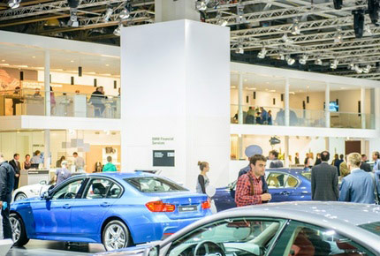 Кейтеринг на стенде BMW в рамках MIAS 2014