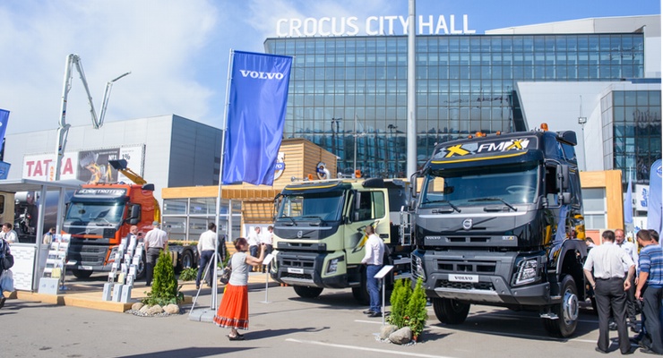 Cтенд Volvo Trucks в рамках выставки СТТ-2014