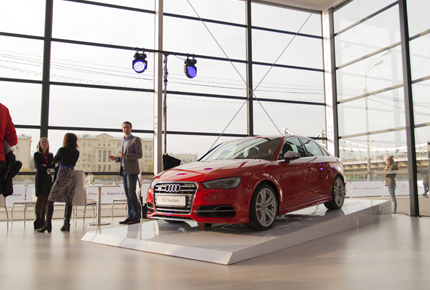 Фуршет на открытии Арены Audi Quatro